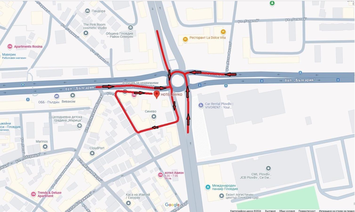 Hotel Bayko Płowdiw Zewnętrze zdjęcie